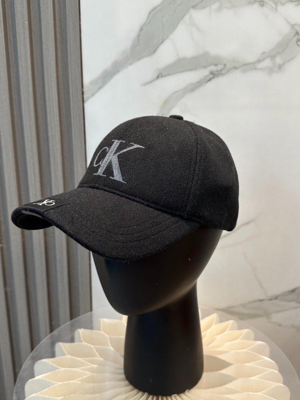 Calvin Klein Black Baseball Cap